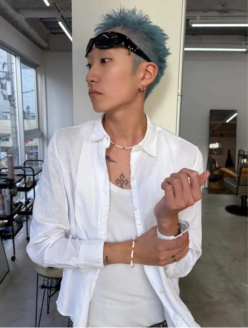 カラーのみ(メンズ mens)の写真