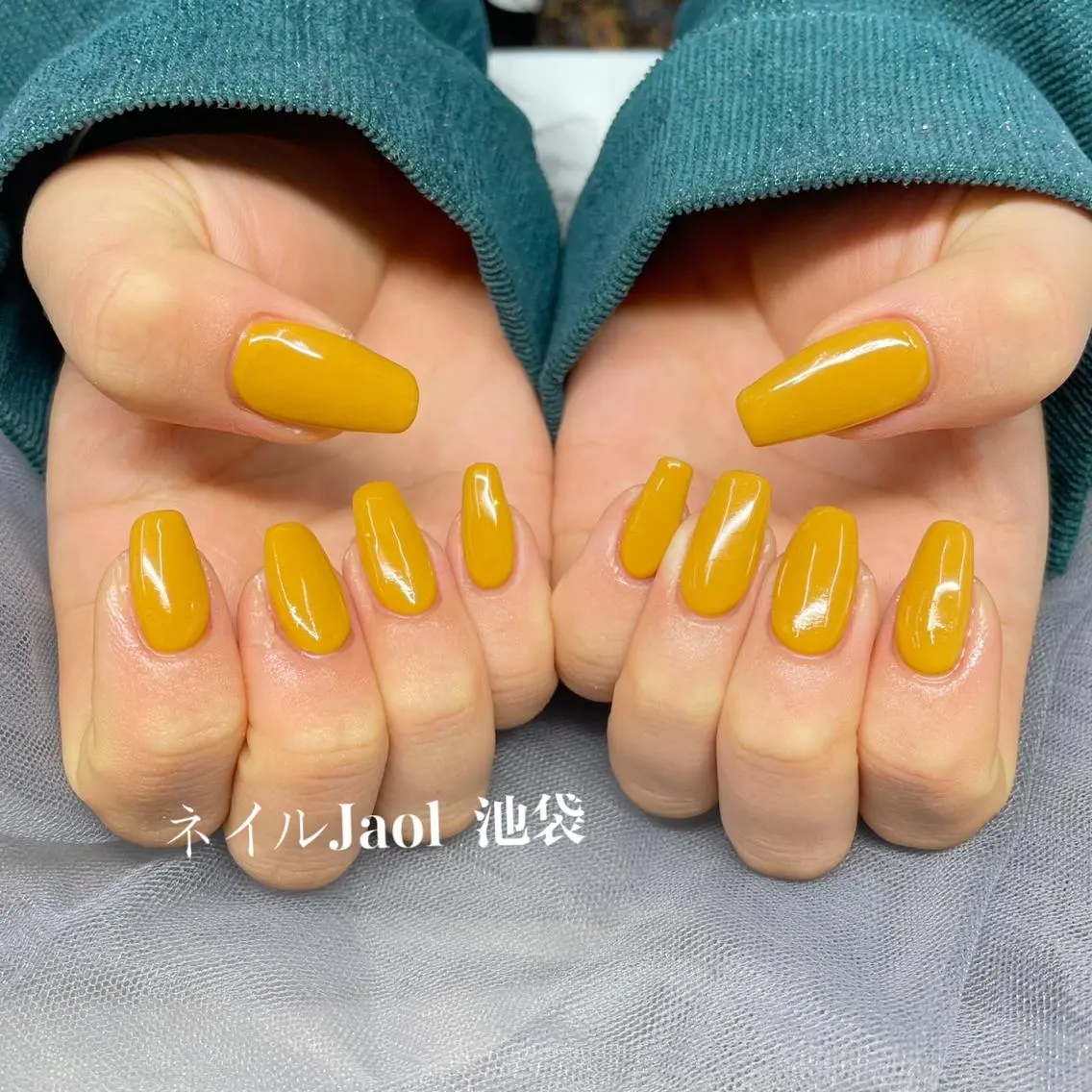 セミロング ネイルJaol 池袋のネイルデザイン