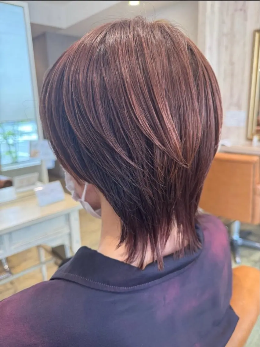 ショート カット カラーモデル募集中✨ MIKUのヘアスタイル