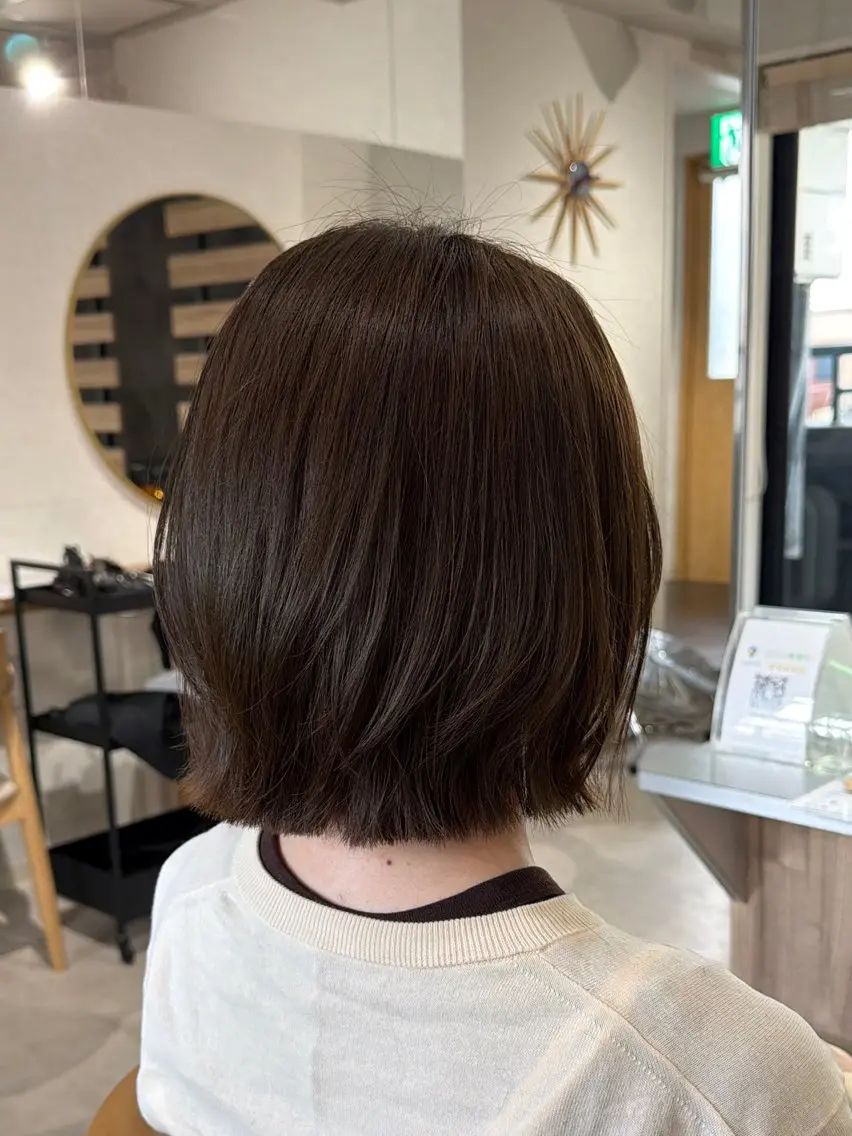 ミディアム カット トリートメント 🎀似合わせカット/ ボブ/佐瀬千枝🎀のヘアスタイル
