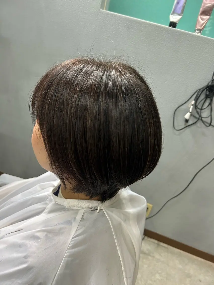 【ミニモ限定クーポン】1ヶ月で気になる根元の白髪撃退!!🌟根元白髪染め🌟白髪リタッチ🌟の写真