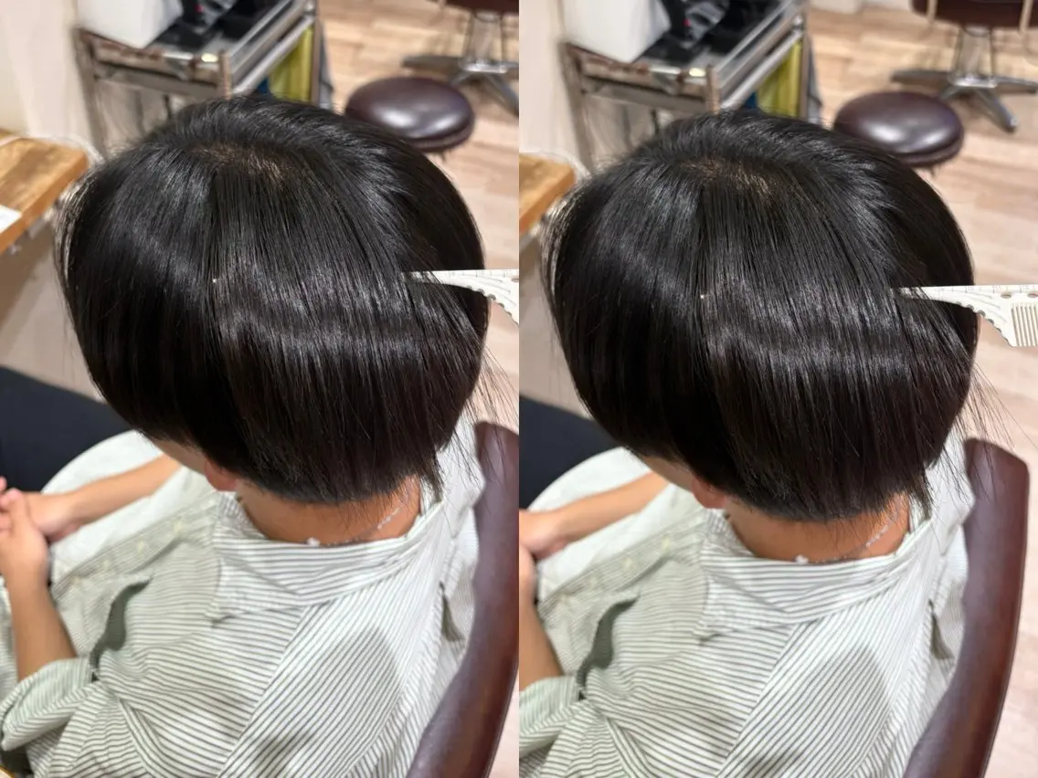 ショート 透明感color ゆうな🎀のヘアスタイル