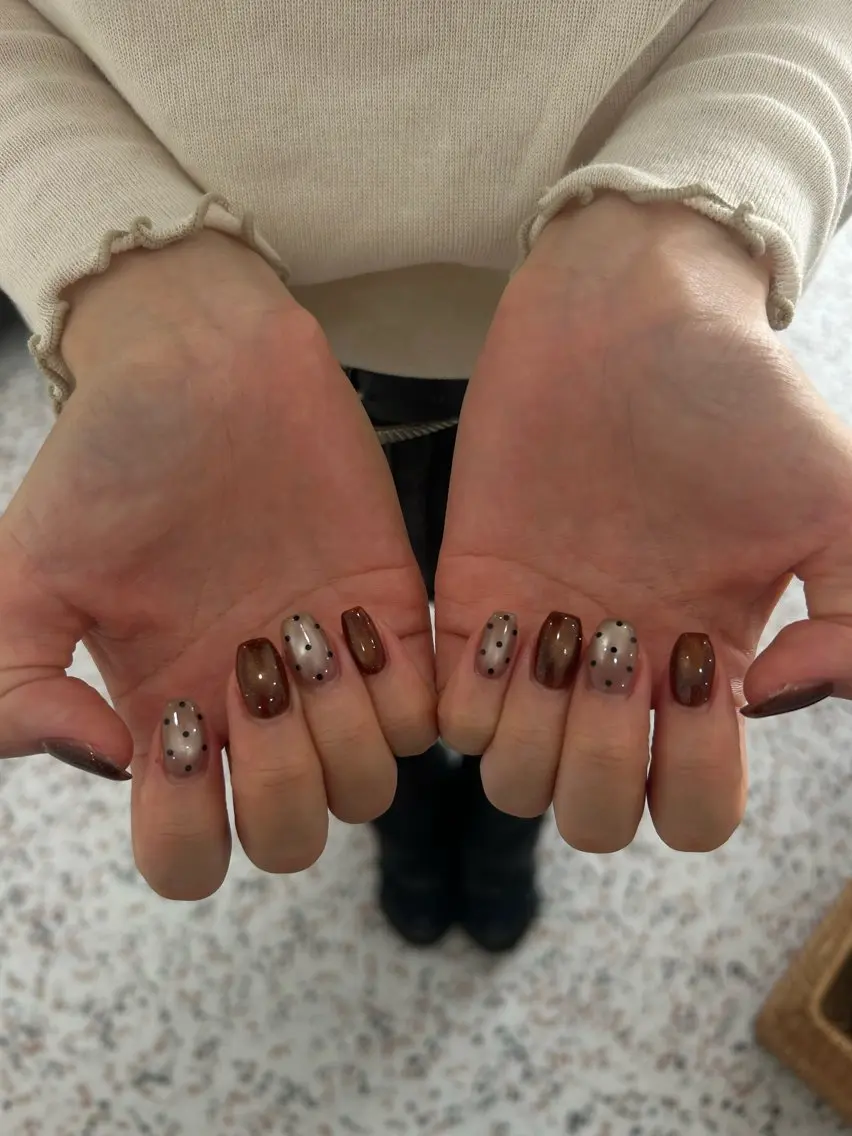 ネイル ハンドネイル 小松 千冬のネイルデザイン