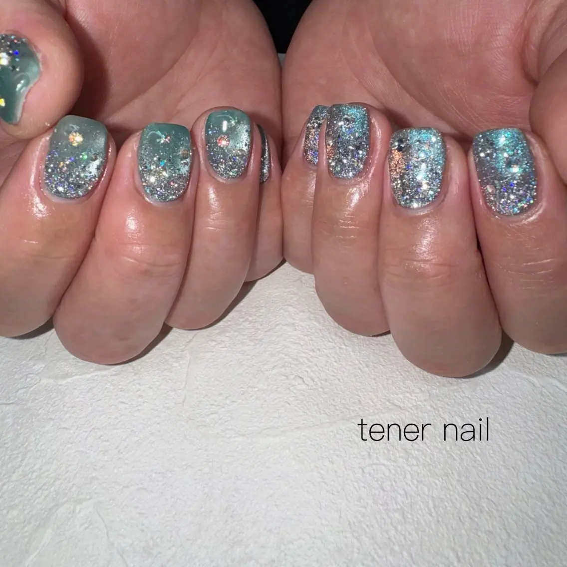 ネイル フラッシュネイル ハンドネイル テネルネイル tener nailのネイルデザイン
