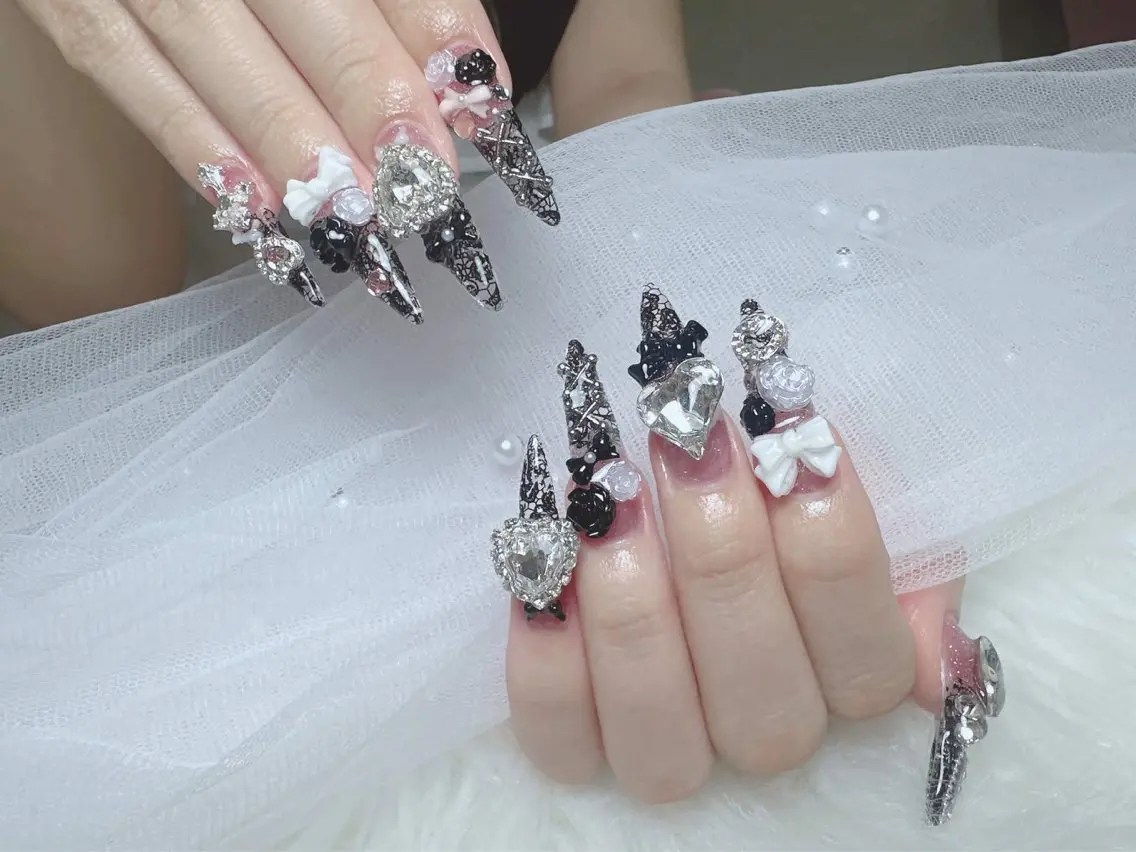 ネイル フレンチネイル 韓国ネイル 水色 マグネットネイル ニュアンスネイル ハンドネイル Hana Rose Nailのネイルデザイン