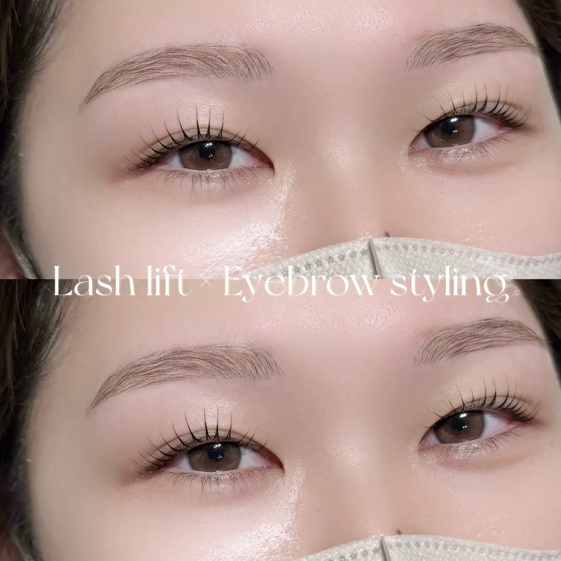 まつげパーマ×眉waxの写真