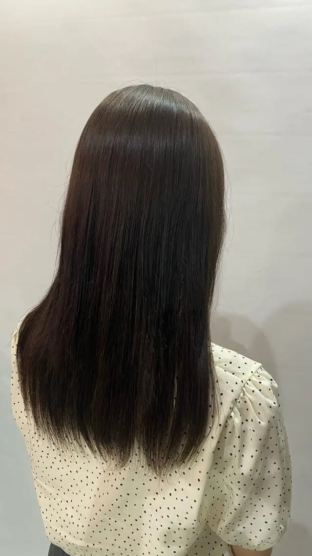 カラー ヘアカラー 齋藤 茉紘のヘアスタイル
