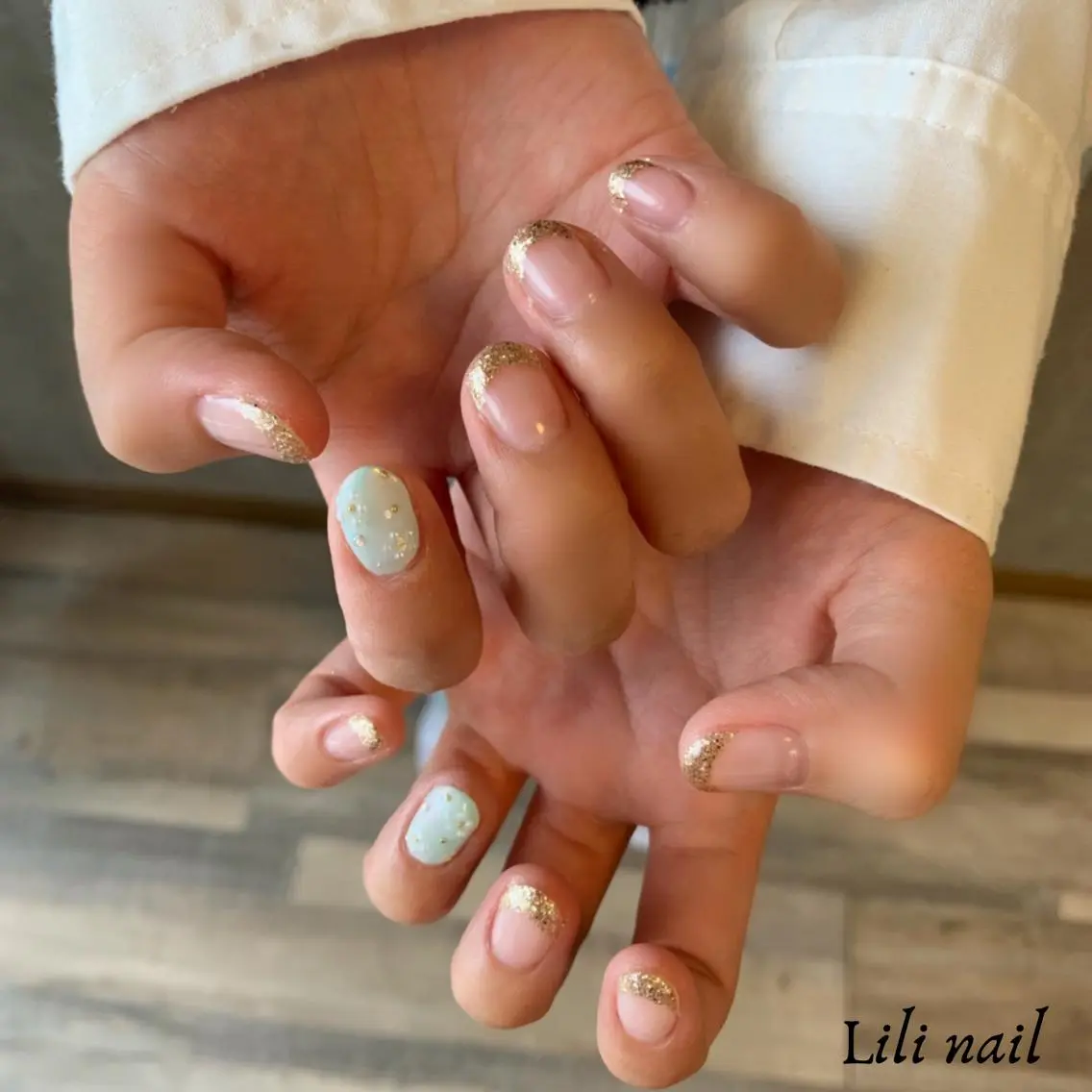 ネイル アートネイル フラワーネイル 持ち込み Lilibeauty salonのネイルデザイン
