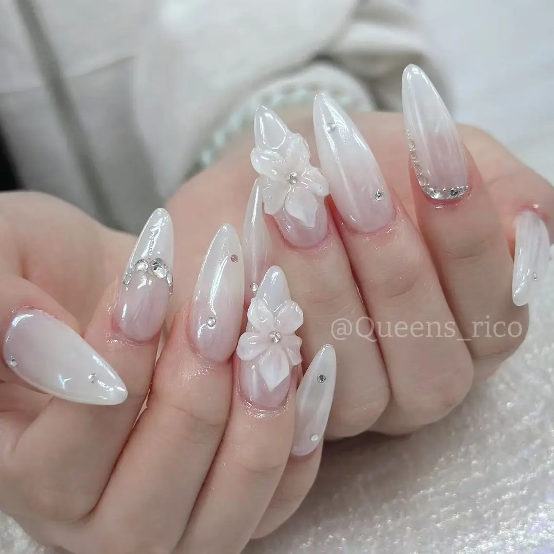 ネイル ハンドネイル Queen's ゆなのネイルデザイン