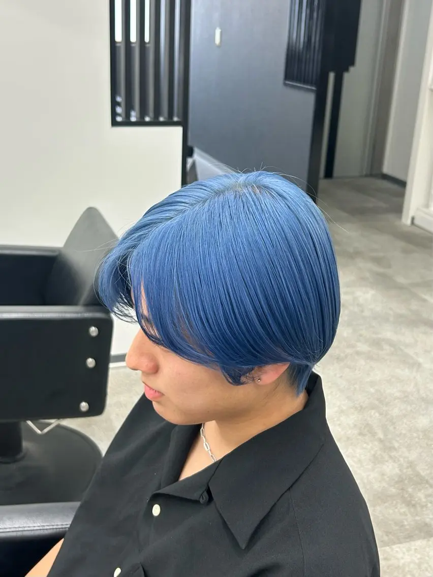 【メンズ限定】カット+ハイブリーチ💎の写真