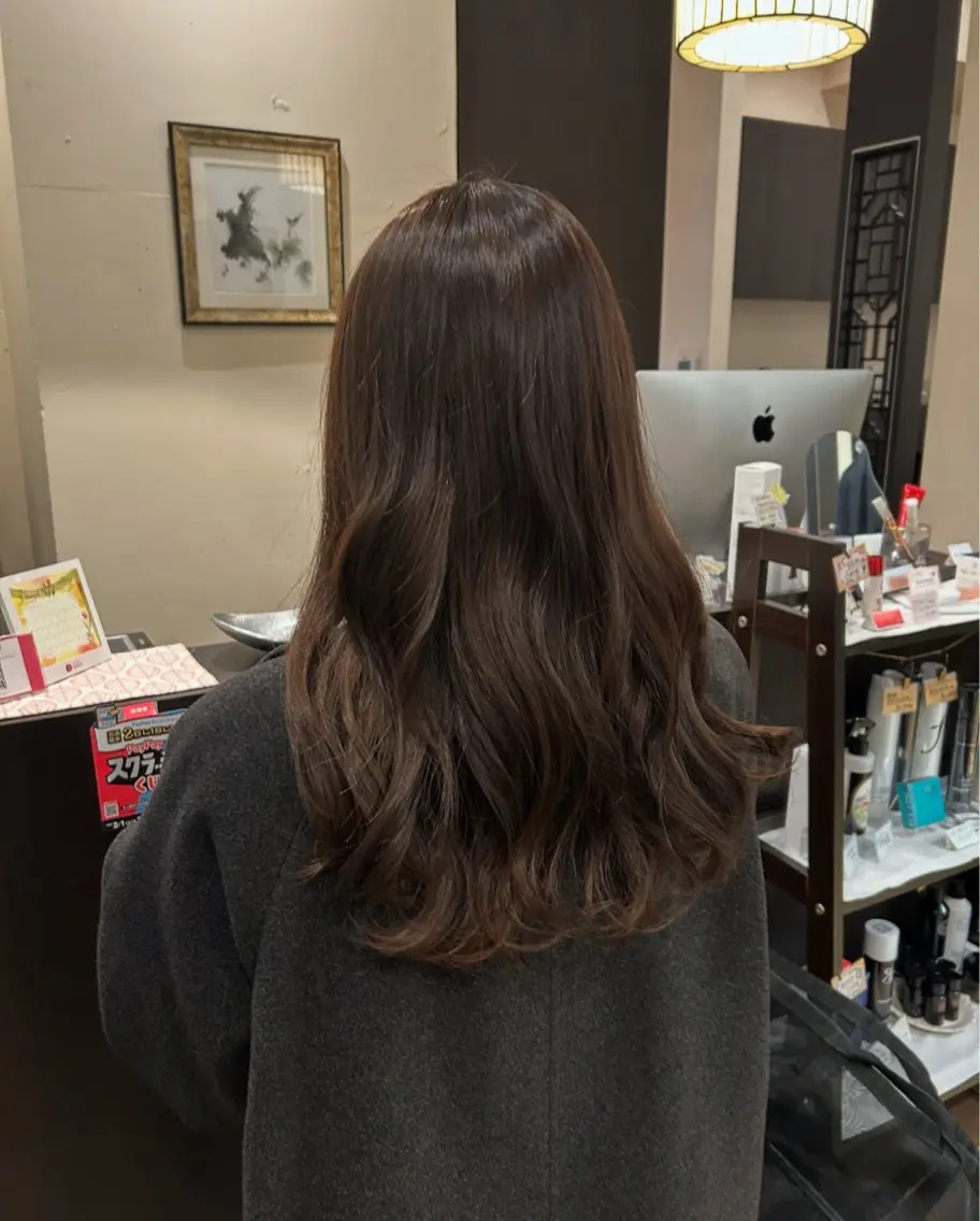 ヘアカット+ カラー (カットメイン)⚠️お写真の添付⚠️をお願いいたしますの写真