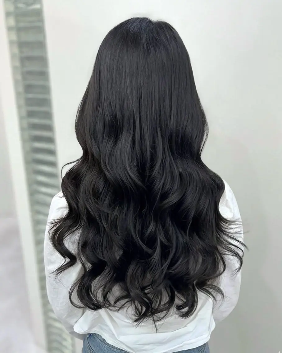 カット+コテ巻き風パーマの写真