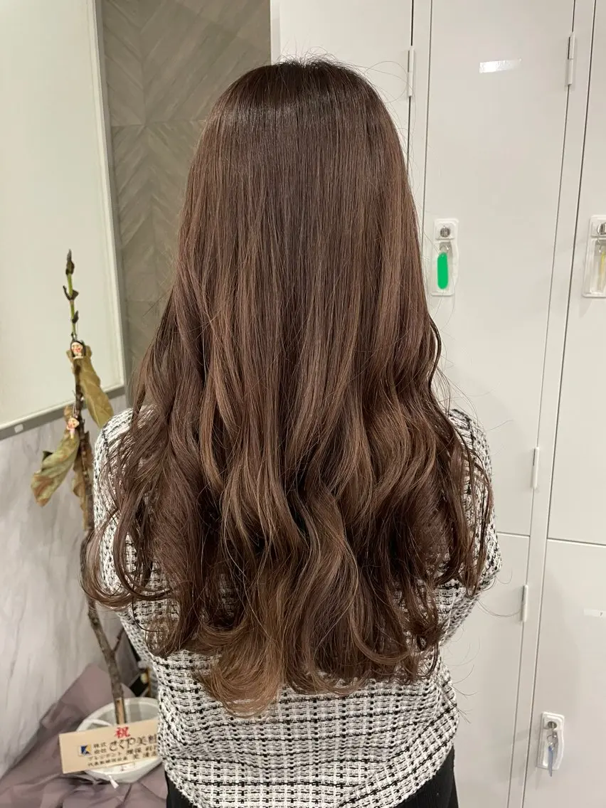ロング カラー カット ヘアカラー トリートメント 櫻井 ⚜️新規様限定のヘアスタイル