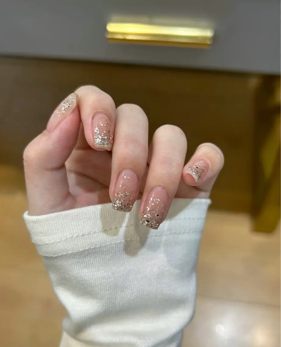 カラーグラデーション&ラメグラデーション(オフなし)の写真