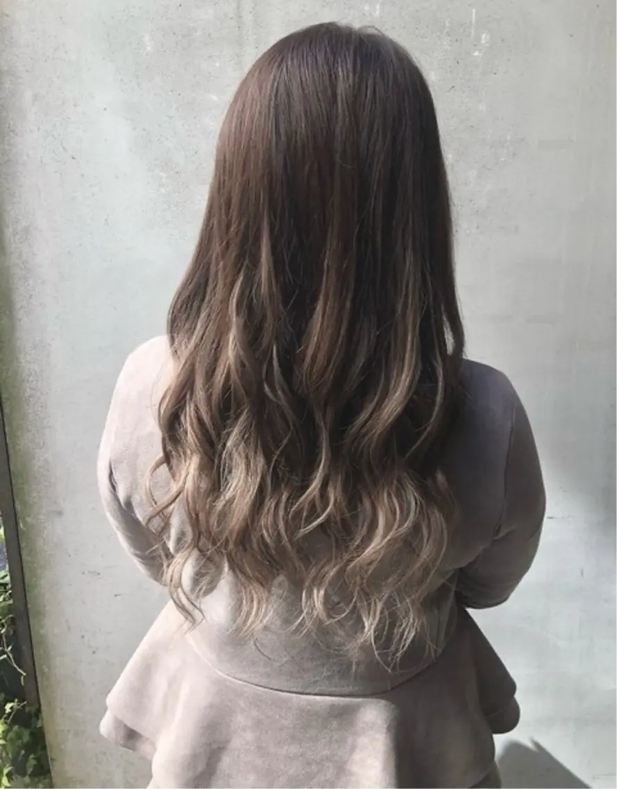 セミロング シールエクステ エクステ エクステ専門店AIM ★めあのヘアスタイル