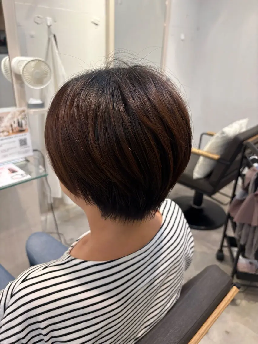 ショート 🥨伊藤みやこ🥨 カットモデル🌈のヘアスタイル