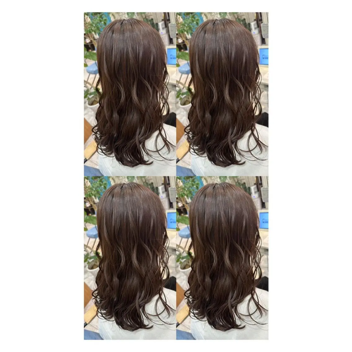 ロング カラー ヘアカラー トリートメント 店長✨レイヤー✖️ 髪質改善✖️韓国ヘアのヘアスタイル