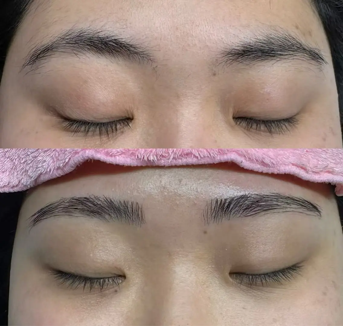 美眉【パーマ付き】（眉毛WAX込み／鎮静パック付き）の写真