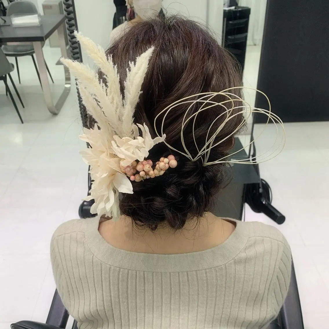 ヘアアレンジ 卒業式のヘアスタイル 🩶ヘアセット Ayaha🩶のヘアスタイル