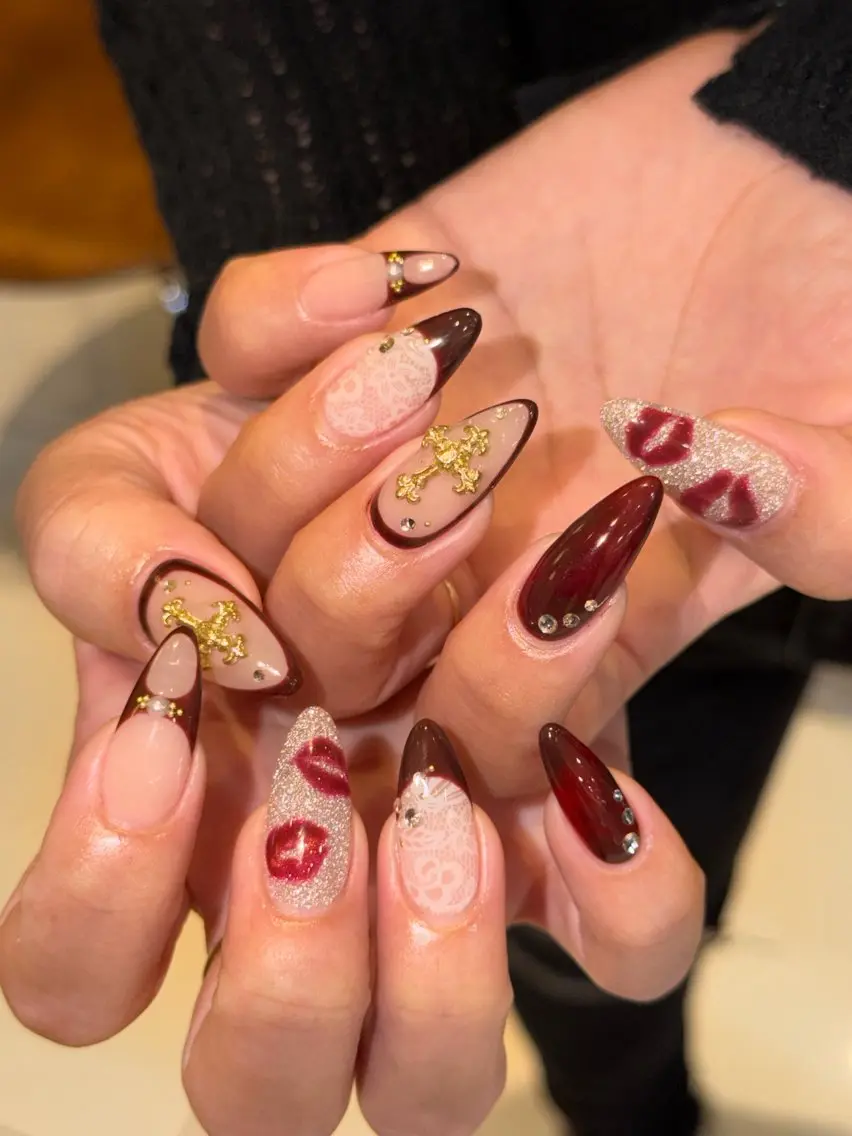 ネイル ハンドネイル Allure小山店 Nagisaのネイルデザイン