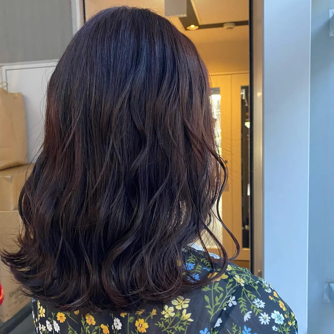 セミロング カット Ayaka🩰🎀 ガーリー/暖色♡のヘアスタイル