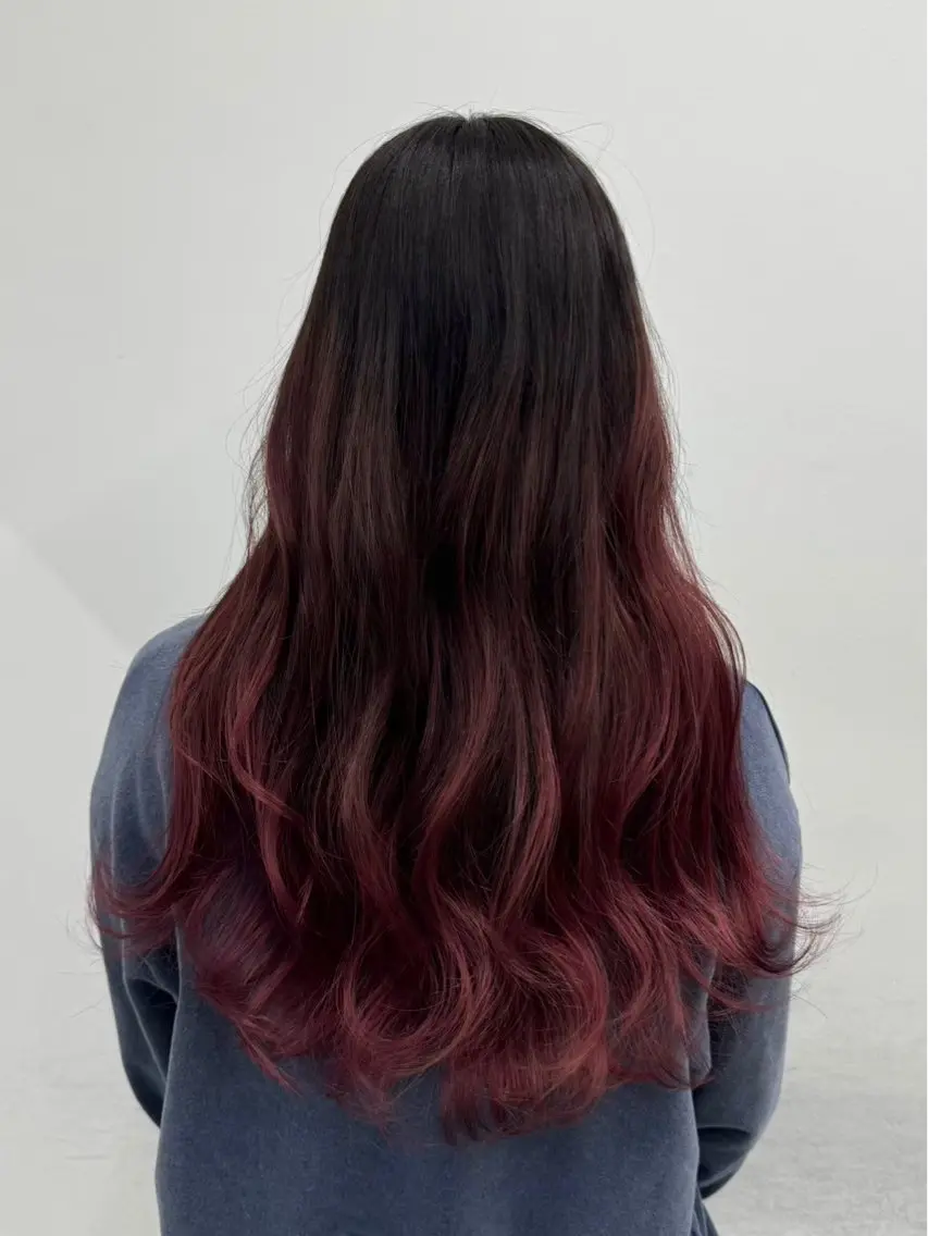 ロング カラー 💠urara opus💠🩵のヘアスタイル