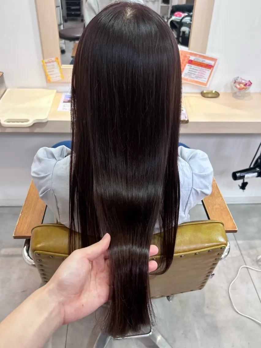 カラー ブラウンカラー ピンクカラー 金山カラーモデル/ 山口恵里佳のヘアスタイル