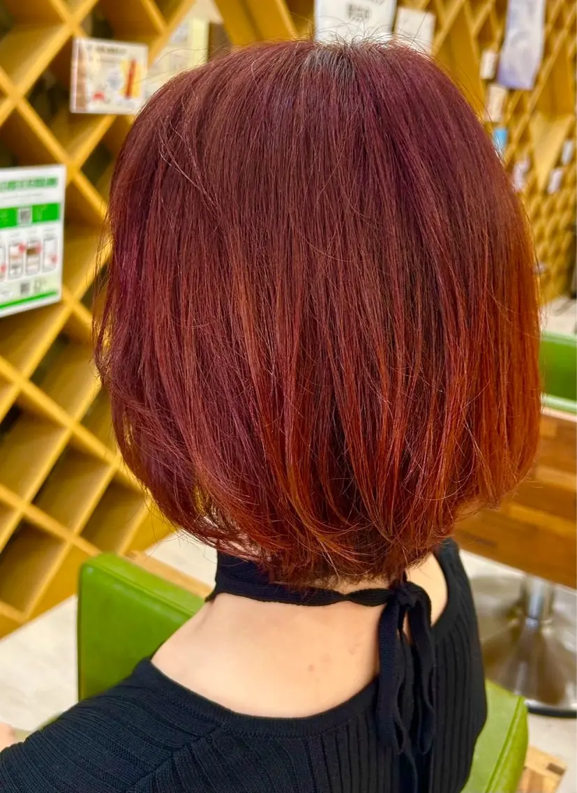 ショート カラー 中尾 彪聖のヘアスタイル