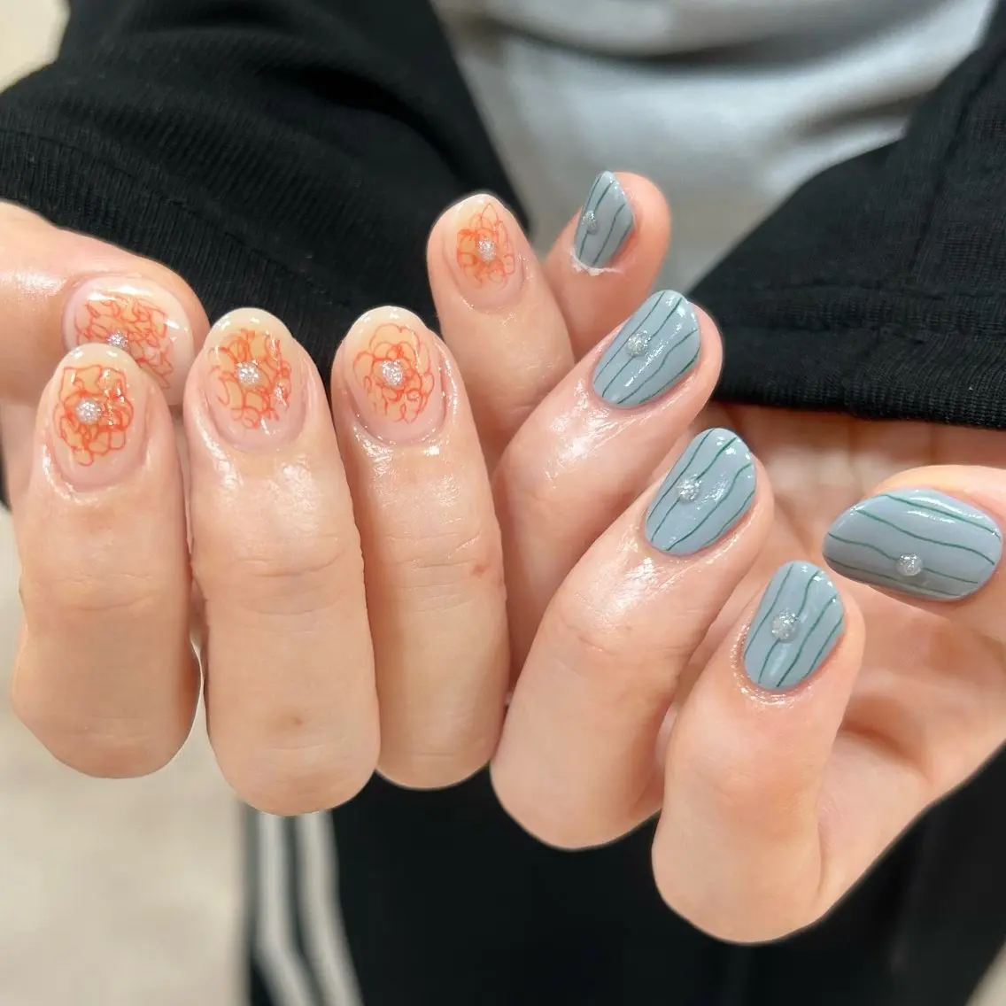 ネイル ハンドネイル shio ♡ 6、7日空きありのネイルデザイン