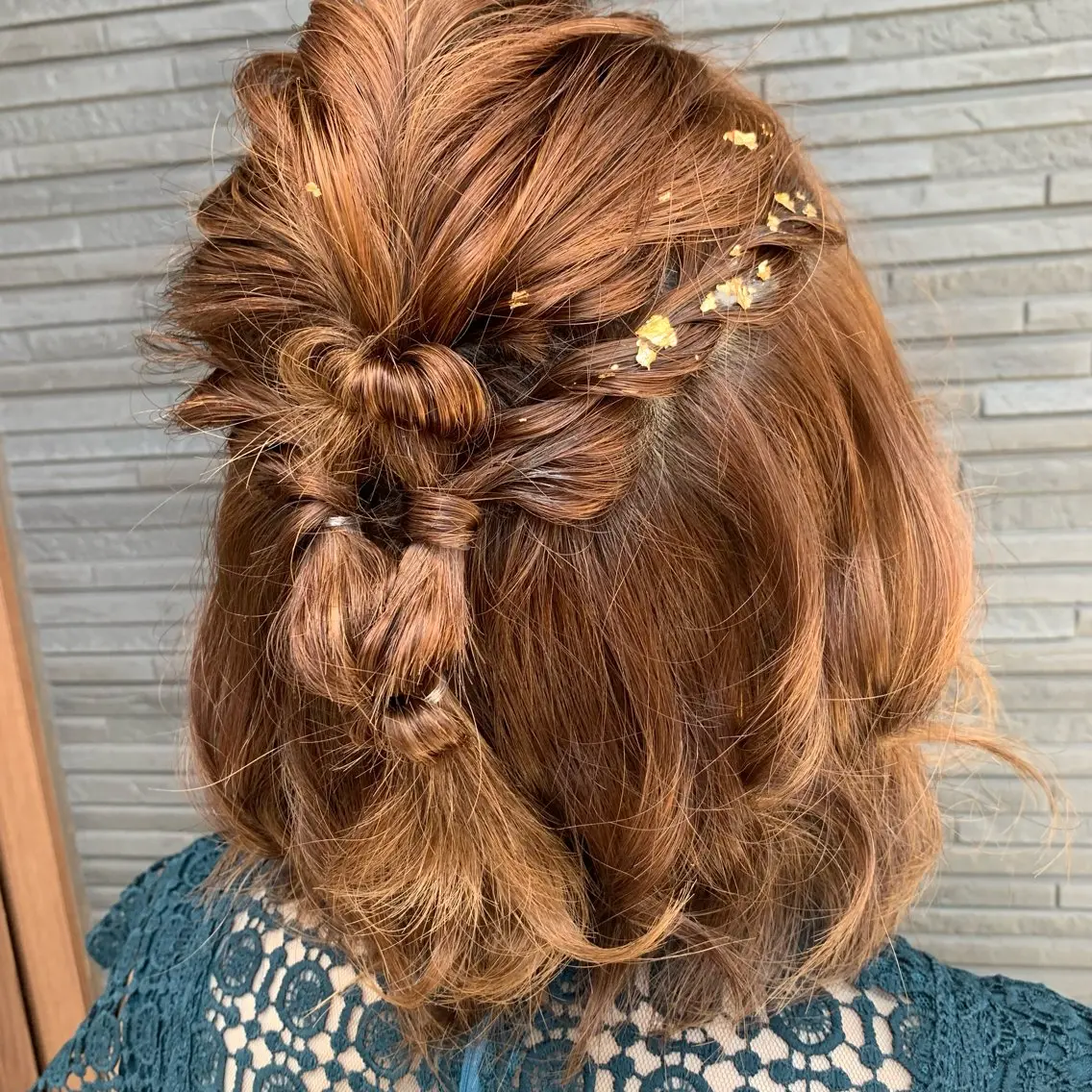 ヘアアレンジ 結婚式・ブライダル 広がり、まとまらない お悩み改善/ 中田のヘアスタイル