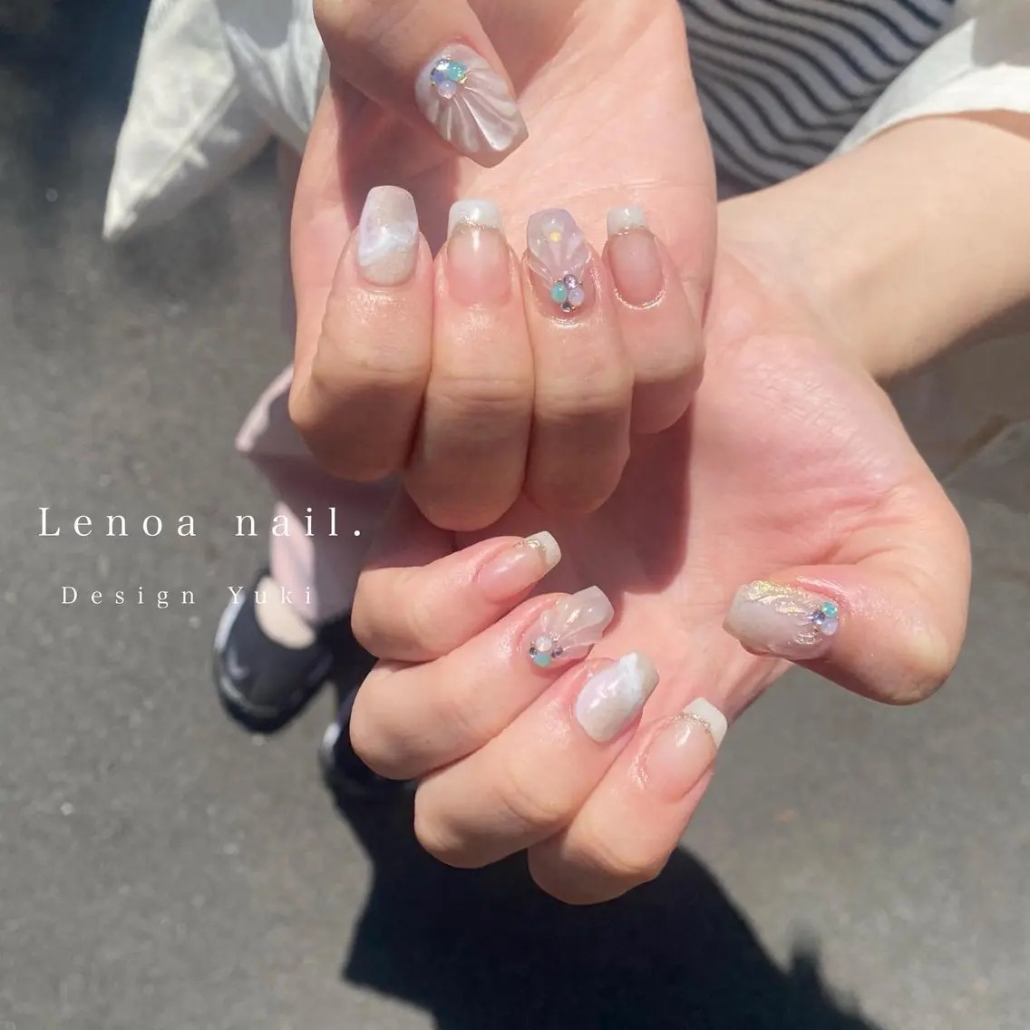 ネイル ハンドネイル Tielu Yukiのネイルデザイン