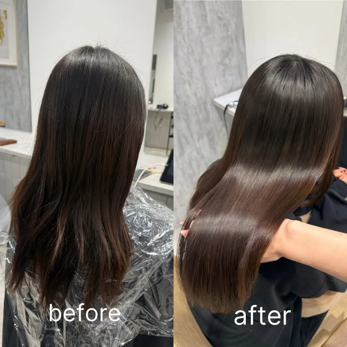 ロング 縮毛矯正 【Mimosa】 Irohaのヘアスタイル