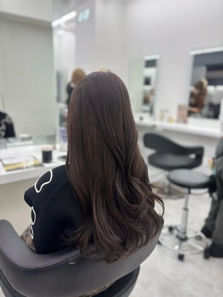 ロング カラー カット ヘアカラー 🤍レイヤー/顔周り /hirari🤍のヘアスタイル