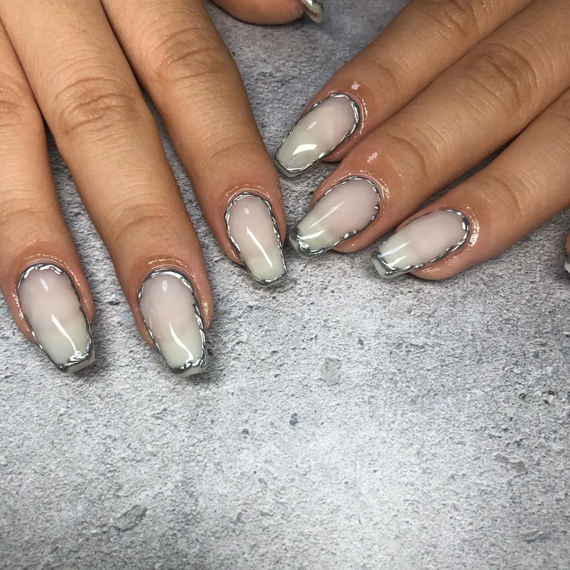 ネイル ニュアンスネイル Maggie staffのネイルデザイン
