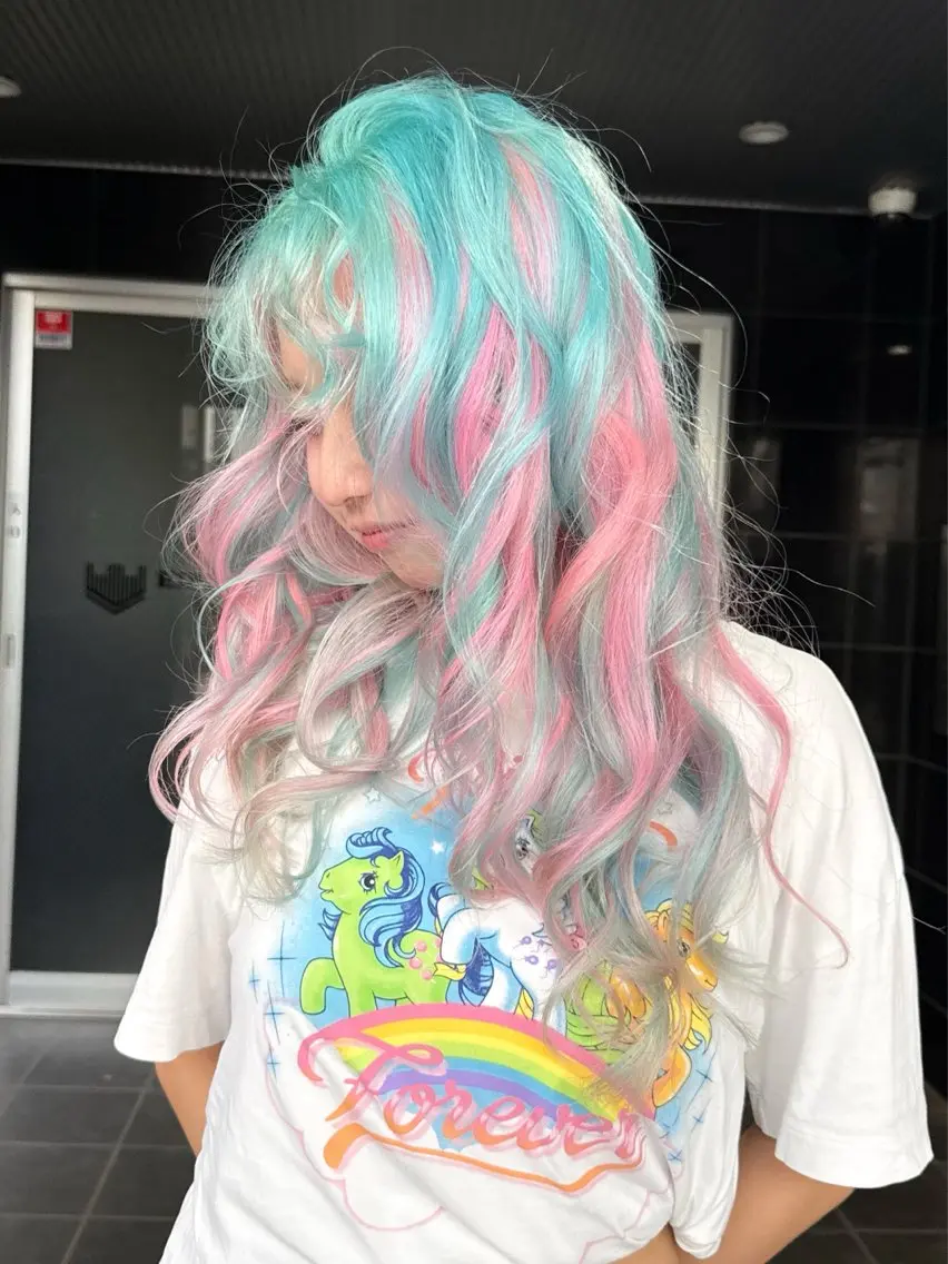 ロング カラー 🌙町田色落ち特化 🌙れいのヘアスタイル
