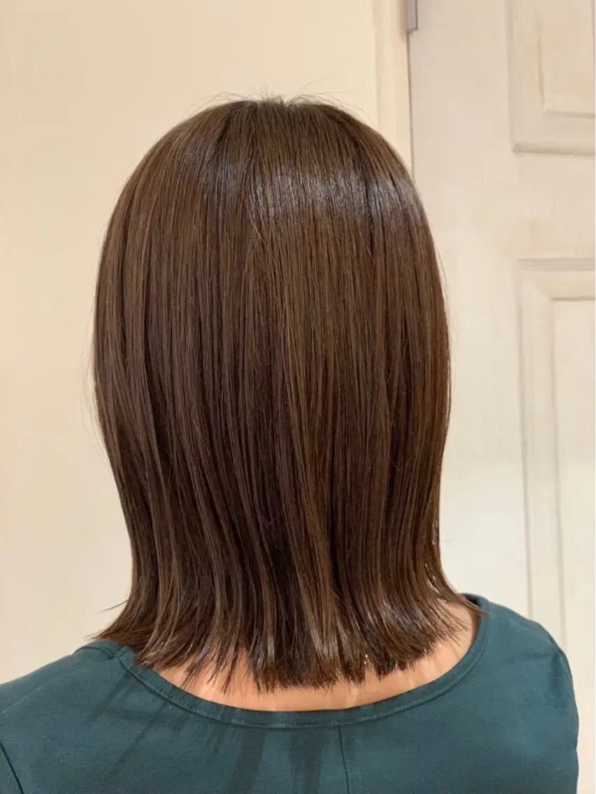 ミディアム 山下 きらりのヘアスタイル