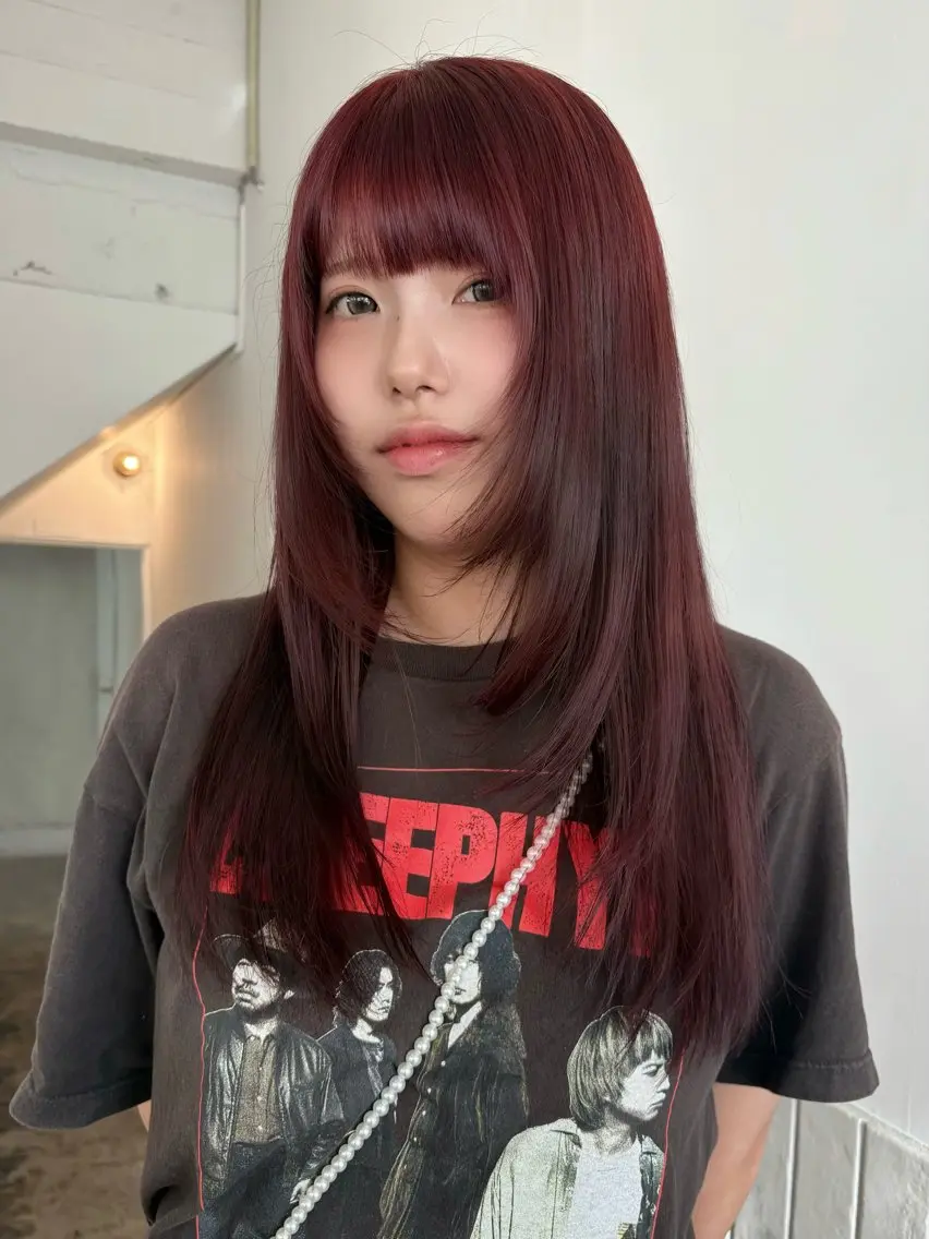 ロング カット Terve. 水野 菜々香のヘアスタイル