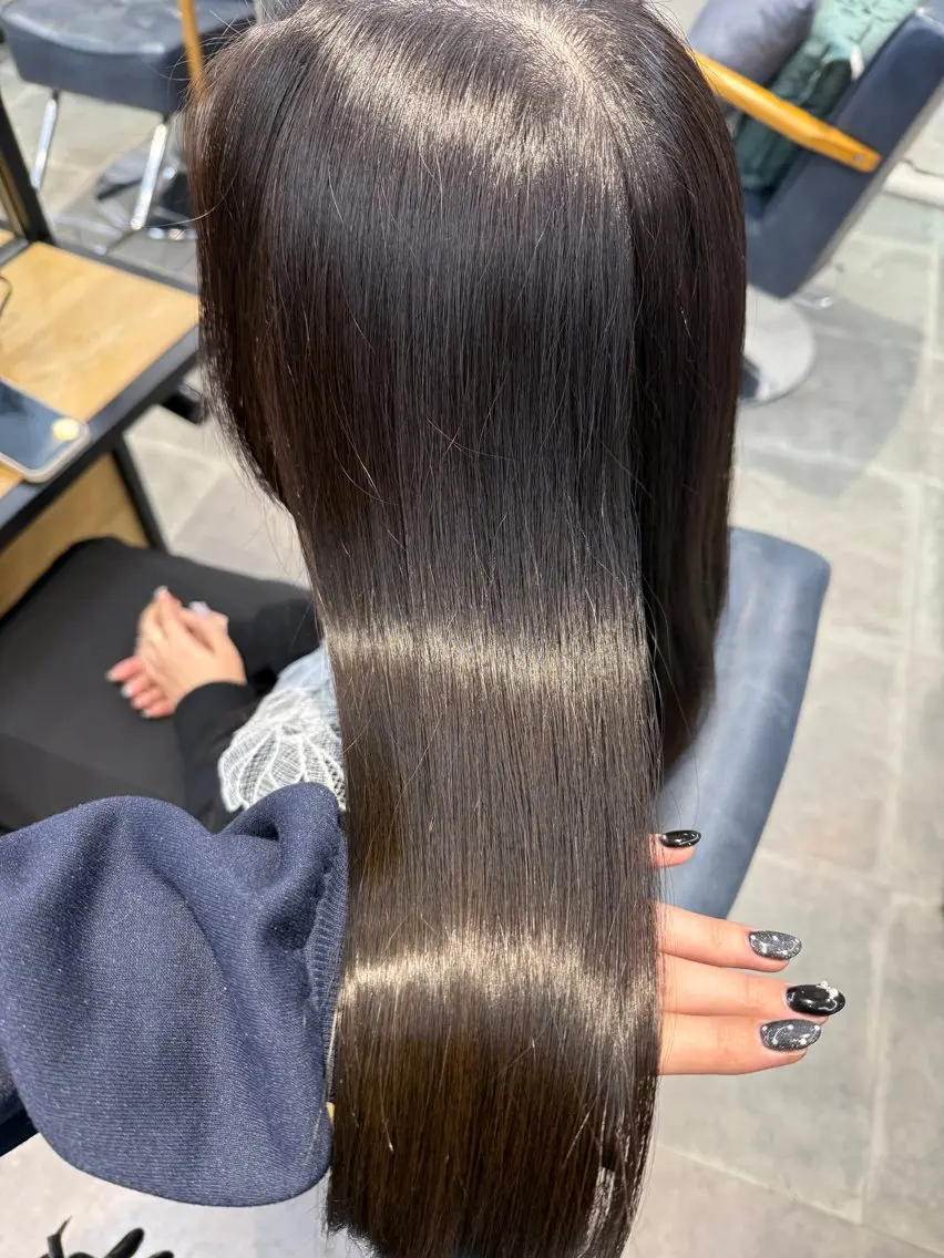 ロング カラー トリートメント newi梅田🫧韓国 ヘア🫧sakiのヘアスタイル