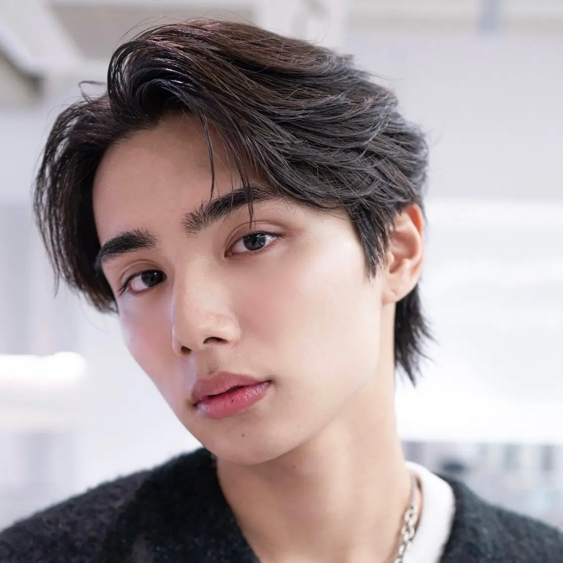 ショート パーマ ニュアンスパーマ カット パーマ トリートメント 遠藤惟斗/渋谷/ 透明感カラーのヘアスタイル