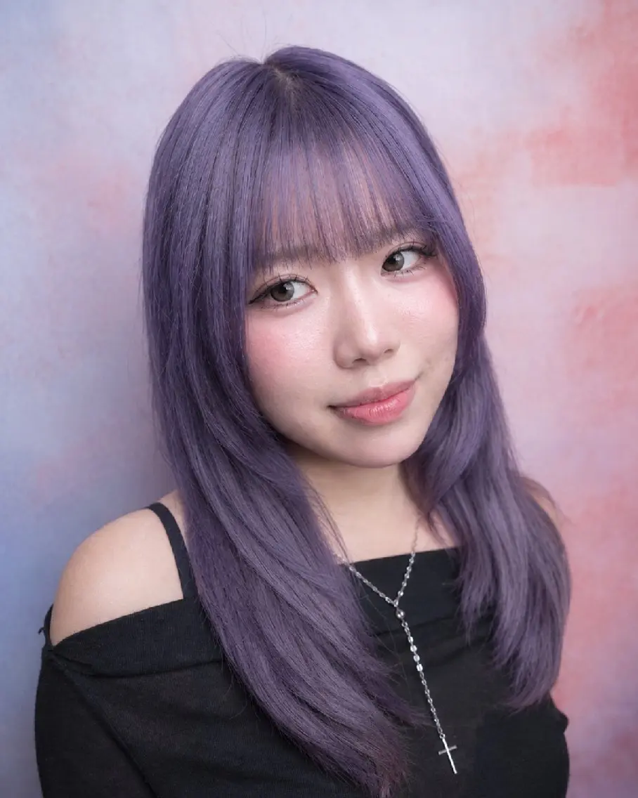 ロング カラー 松尾 泰伸のヘアスタイル