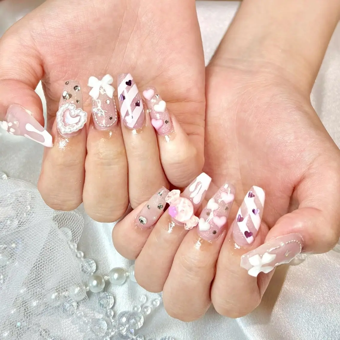 ネイル ハンドネイル mionail 🎀難波店のネイルデザイン