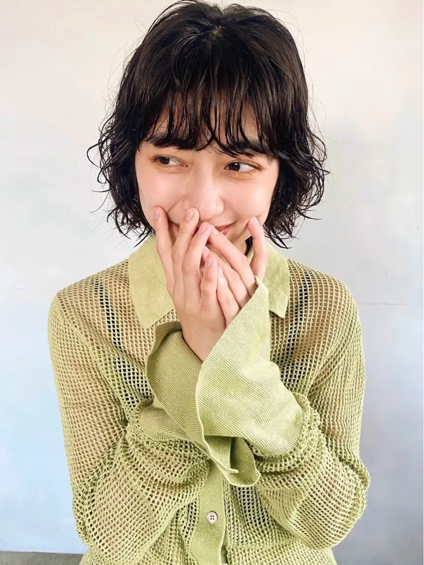 カット+パーマ+うる艶トリートメントの写真