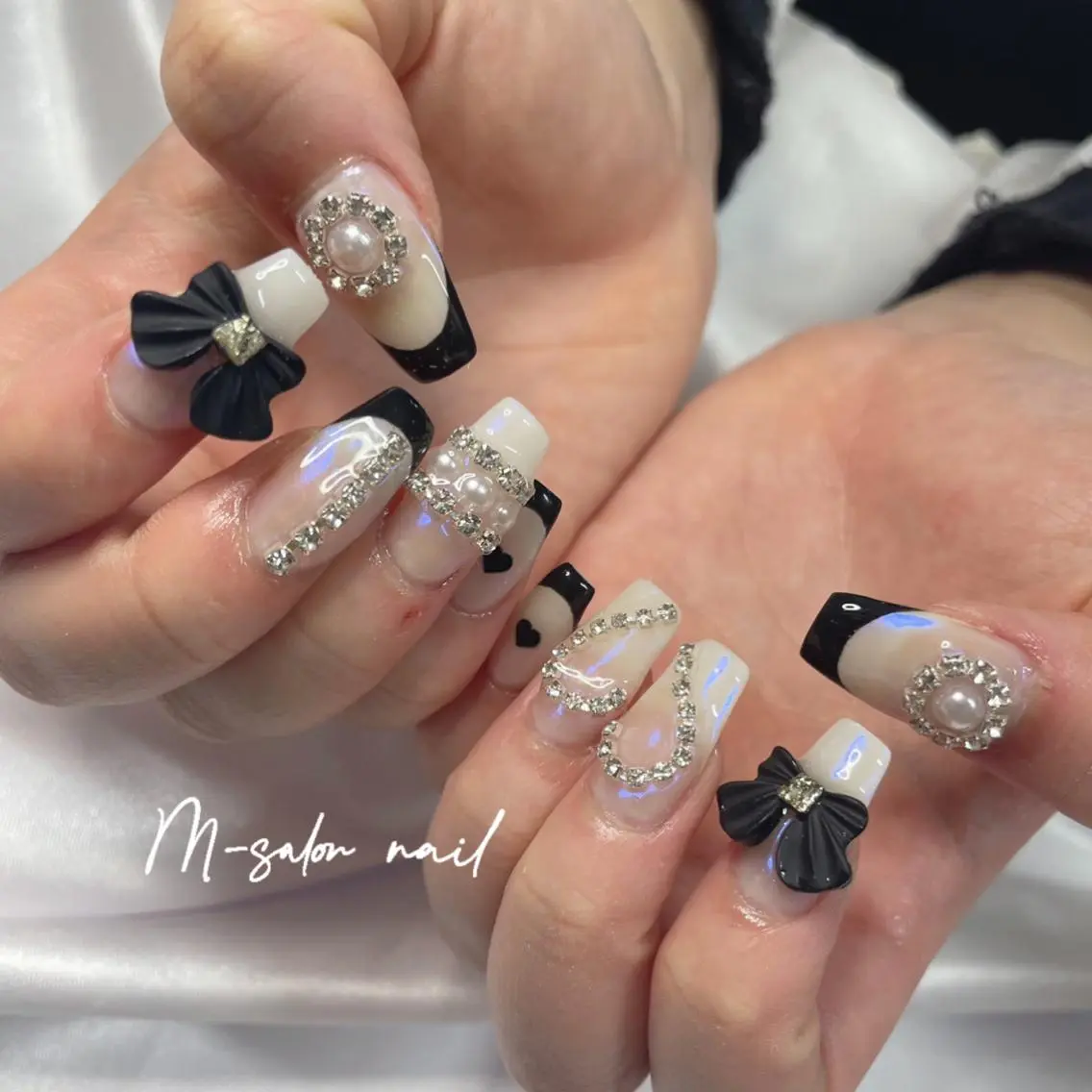 ネイル ハンドネイル 韓国/網紅/パーツ M-salonのネイルデザイン