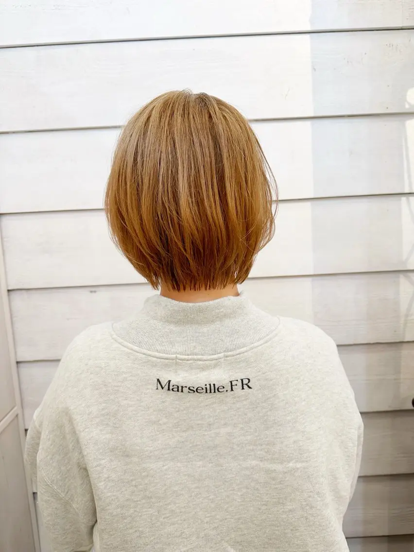 ショート カラー ショートボブ ハンサムショート ボブ くせ毛 ショートヘア カット ヘアカラー トリートメント 👑銀座ショート/ 絶壁補正/金子涼👑のヘアスタイル