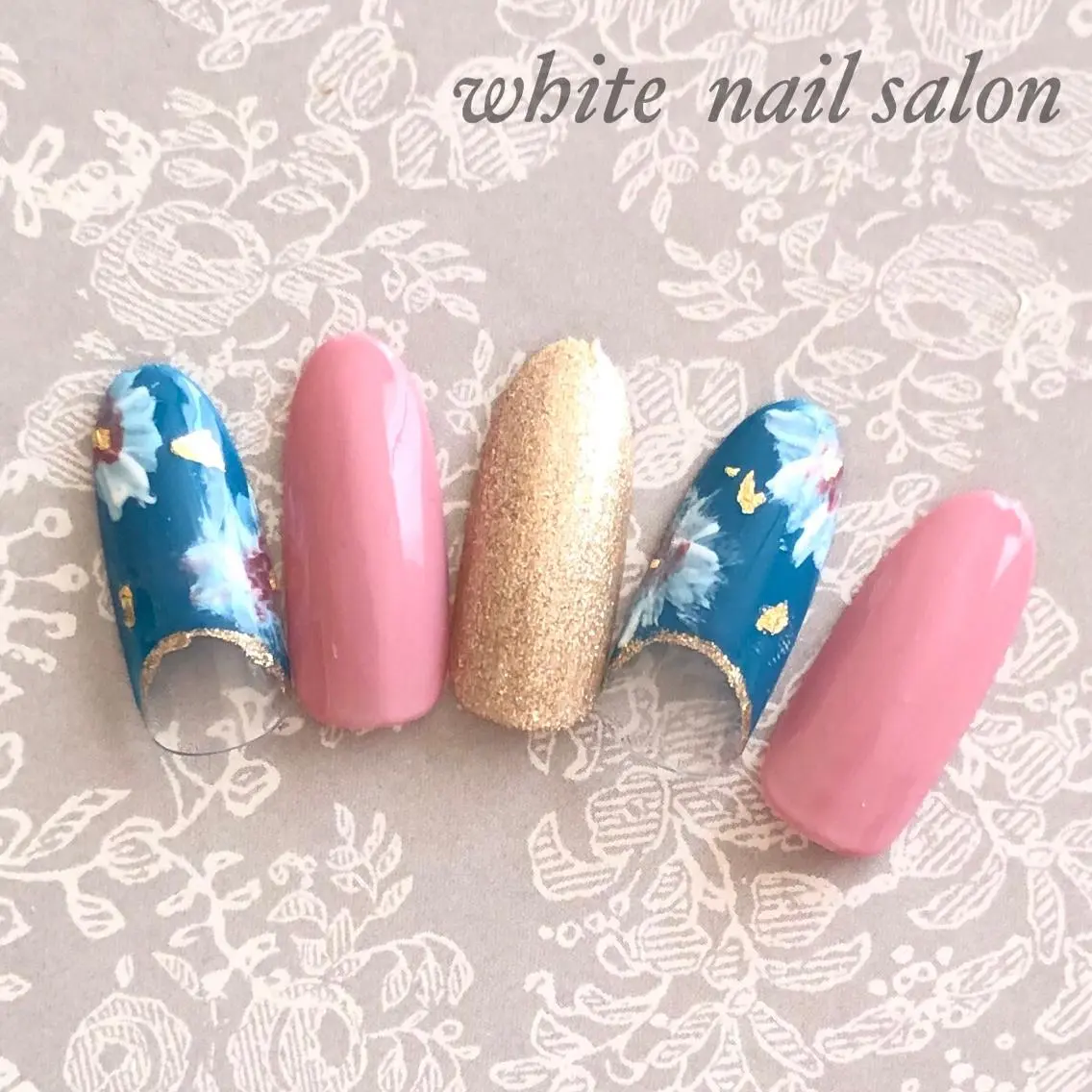 ネイル アートネイル フットネイル フレンチネイル ジェルネイル オフィスネイル ハンドネイル white nail salonのネイルデザイン