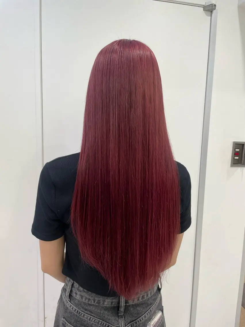 セミロング カラー 大人っぽ♡上品な暖色 TAKAKIのヘアスタイル