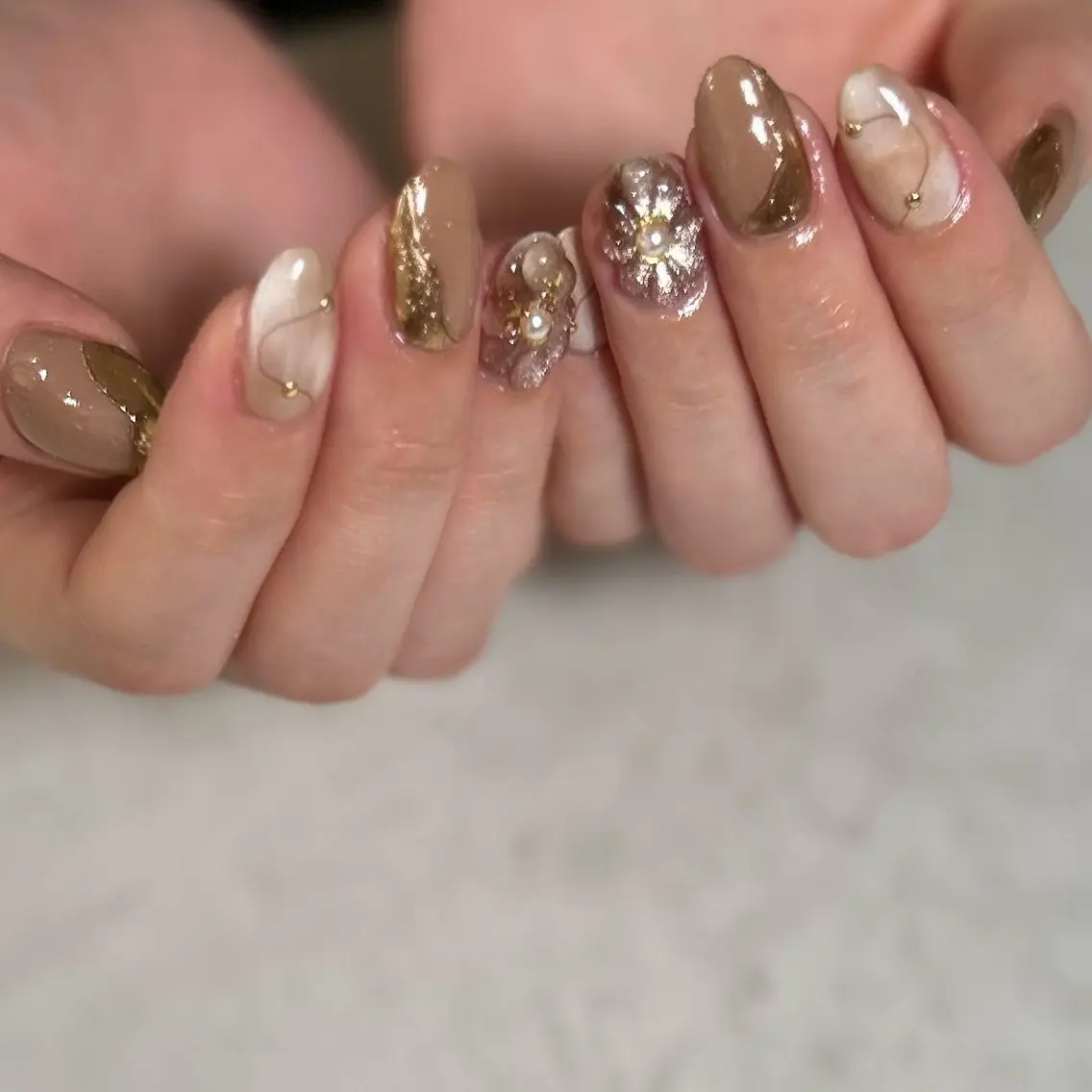ネイル ハンドネイル muum_nail 新宿2分 三丁目1分のネイルデザイン