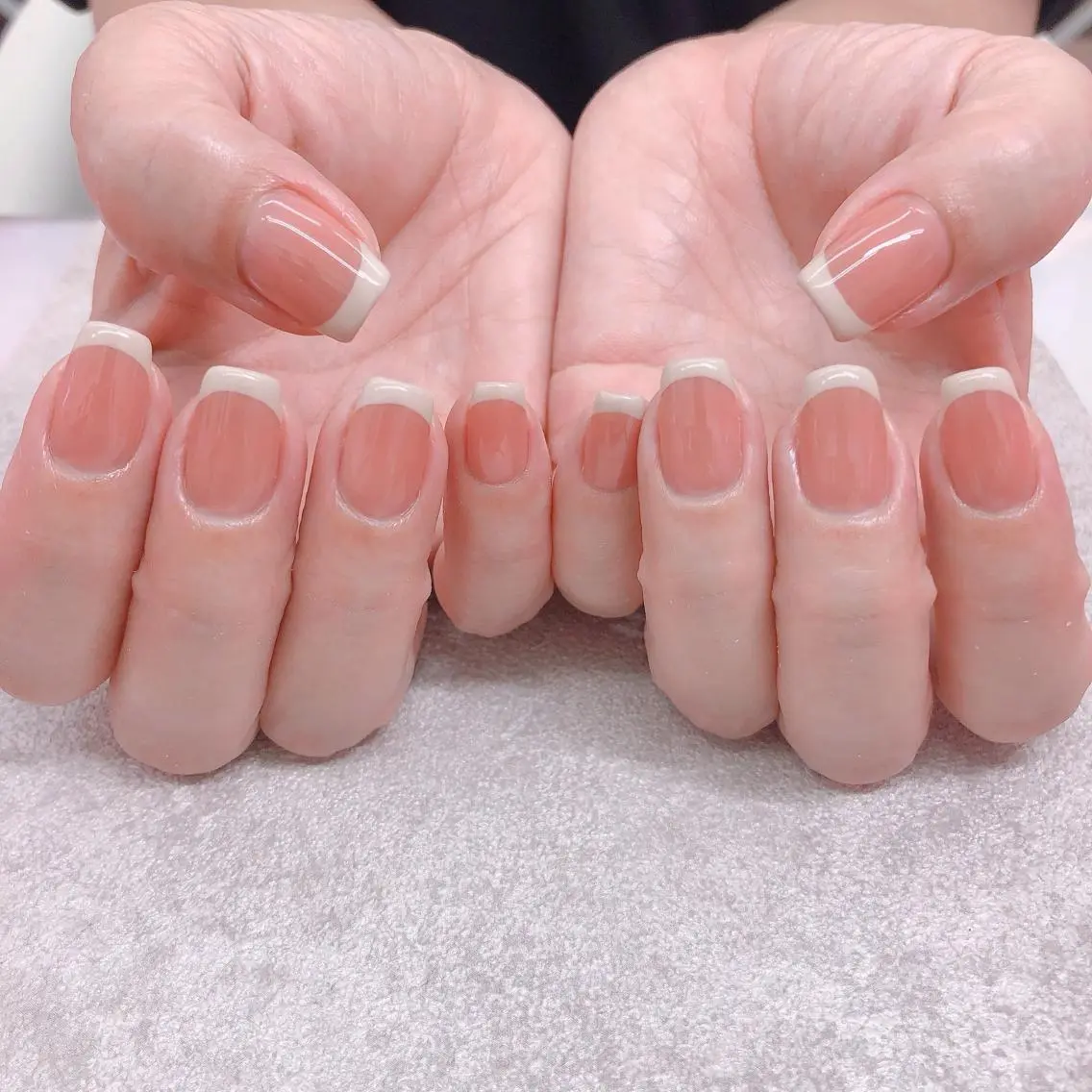 ネイル フレンチネイル シンプルネイル ナナイチゼロ I.Naoのネイルデザイン