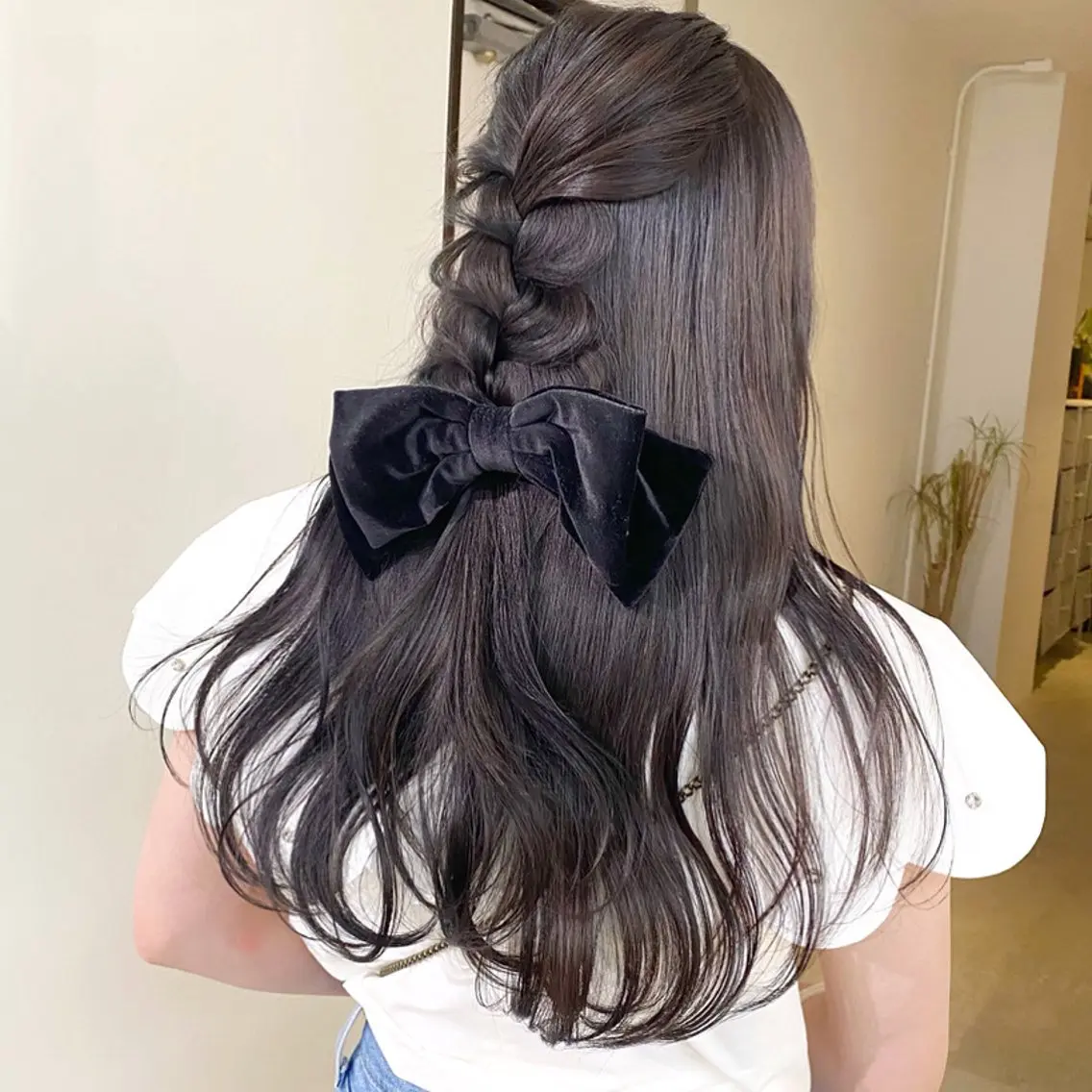 ロング カラー ブリーチ 透明感カラー ダブルカラー ラベンダーカラー ラベンダーグレー ヘアカラー mizuki/ピンク ベージュ.レイヤーのヘアスタイル