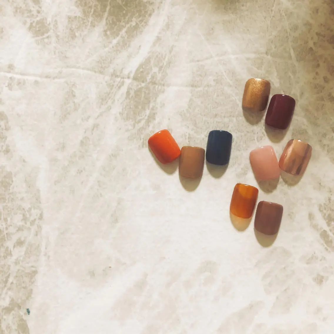 ネイル ミラーネイル ワンカラーネイル thrush nailsのネイルデザイン